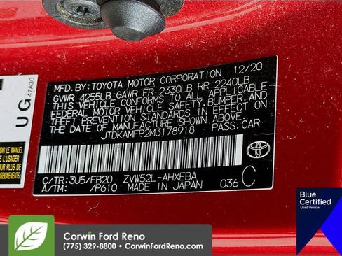 Used 2021 Toyota Prius Prime LE image 33