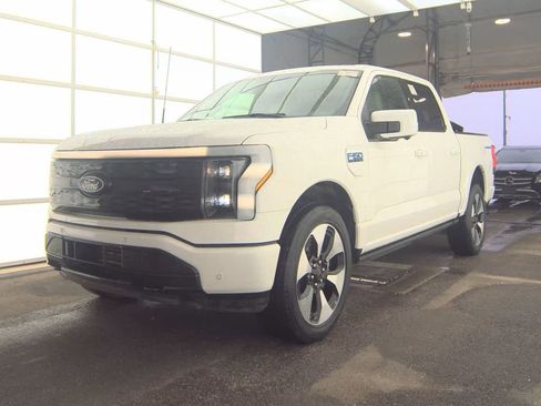 Used 2025 Ford F150 Lightning Platinum AWD/4WD image 1