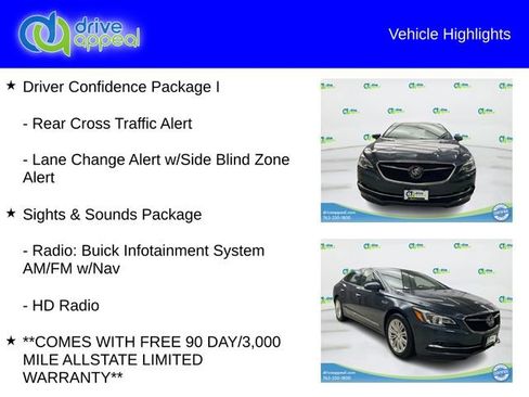 Used 2019 Buick LaCrosse Essence w/ Sights and Sounds Package FWD image 12