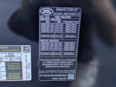 Used 2025 Land Rover Range Rover SE AWD/4WD image 15