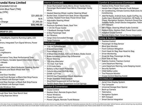 Used 2024 Hyundai Kona Limited image 15