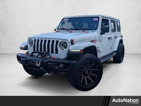 Used 2020 Jeep Wrangler Unlimited Sahara image 1
