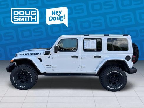 Used 2021 Jeep Wrangler Unlimited Rubicon 4xe w/ Steel Bumper Group AWD/4WD image 3