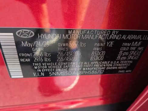 Used 2023 Hyundai Santa Fe Calligraphy AWD/4WD image 15