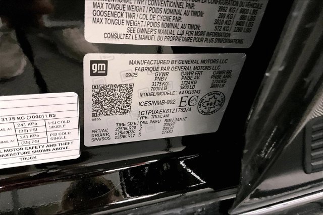 Used 2026 GMC Sierra 1500 Pro w/ Graphite Edition AWD/4WD image 37
