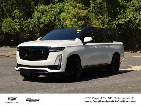 Used 2024 Cadillac Escalade ESV Premium Luxury Platinum w/ Heavy-Duty Trailer Package AWD/4WD image 1