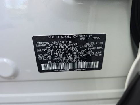 New 2025 Subaru Forester Touring image 20