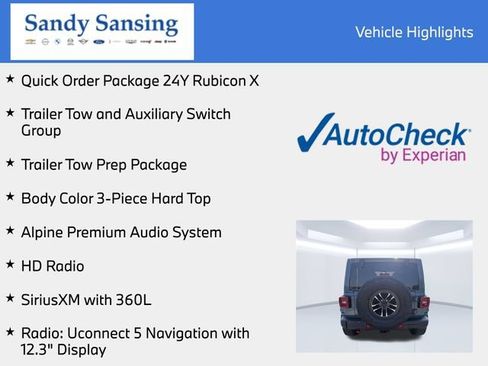Used 2026 Jeep Wrangler Unlimited Rubicon AWD/4WD image 7