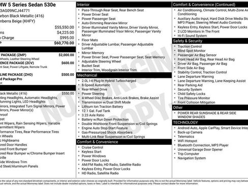 Used 2022 BMW 530e w/ M Sport Package image 11