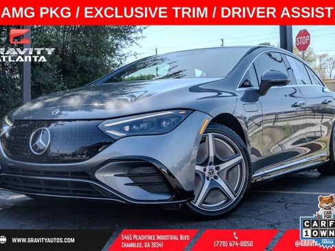 Used 2023 Mercedes-Benz EQE 350+ 4MATIC Sedan w/ Exclusive Trim Package image 1