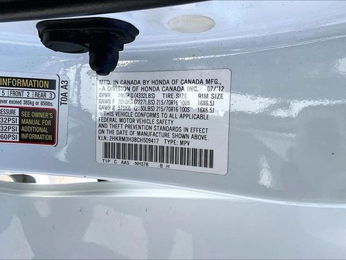 Used 2012 Honda CR-V LX image 17