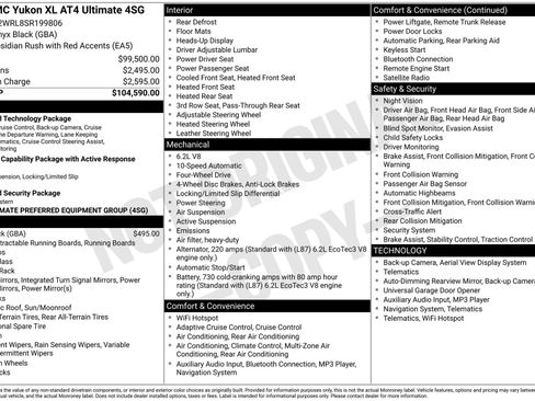 Used 2025 GMC Yukon XL AT4 Ultimate image 30