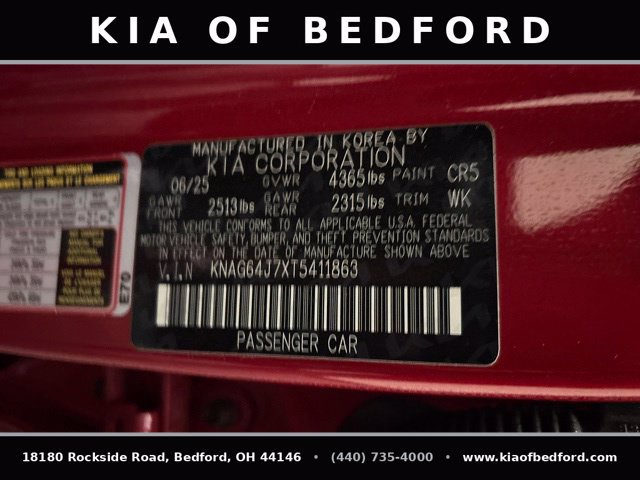 Certified 2026 Kia K5 GT-Line FWD image 14