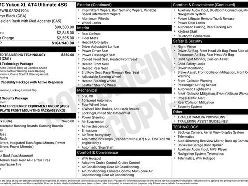 Used 2025 GMC Yukon XL AT4 Ultimate AWD/4WD image 39