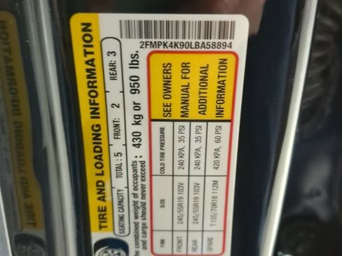 Used 2020 Ford Edge Titanium w/ Equipment Group 301A image 20