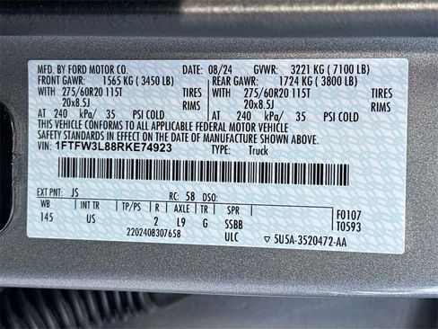 Used 2024 Ford F150 XLT w/ Equipment Group 302A MID image 23