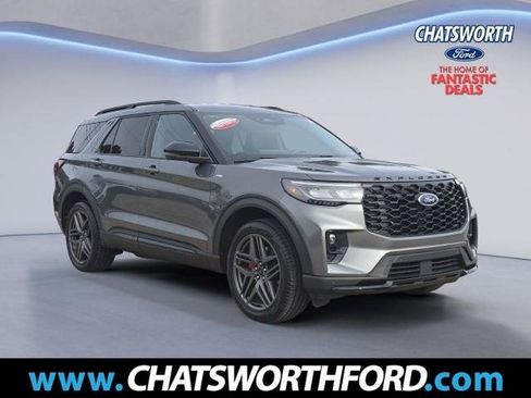 Certified 2025 Ford Explorer ST-Line w/ ST-Line Street Pack AWD/4WD image 1