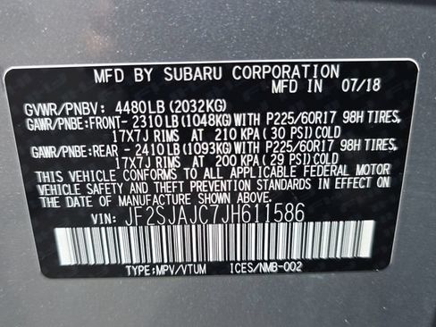 Used 2018 Subaru Forester 2.5i Limited w/ Popular Package #2 AWD/4WD image 25