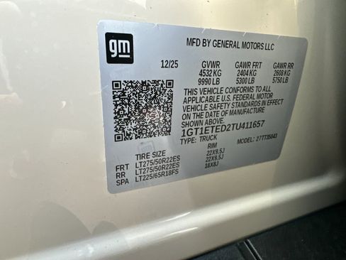 New 2026 GMC Sierra EV Elevation AWD/4WD image 26