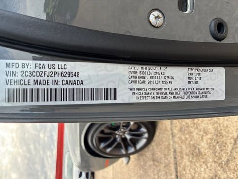 Used 2023 Dodge Challenger R/T Scat Pack RWD image 30