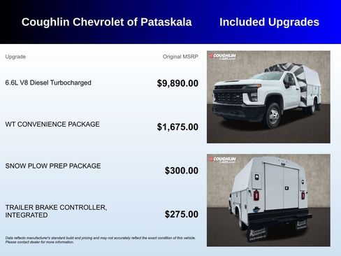 Used 2021 Chevrolet Silverado 3500 W/T w/ WT Convenience Package AWD/4WD image 3