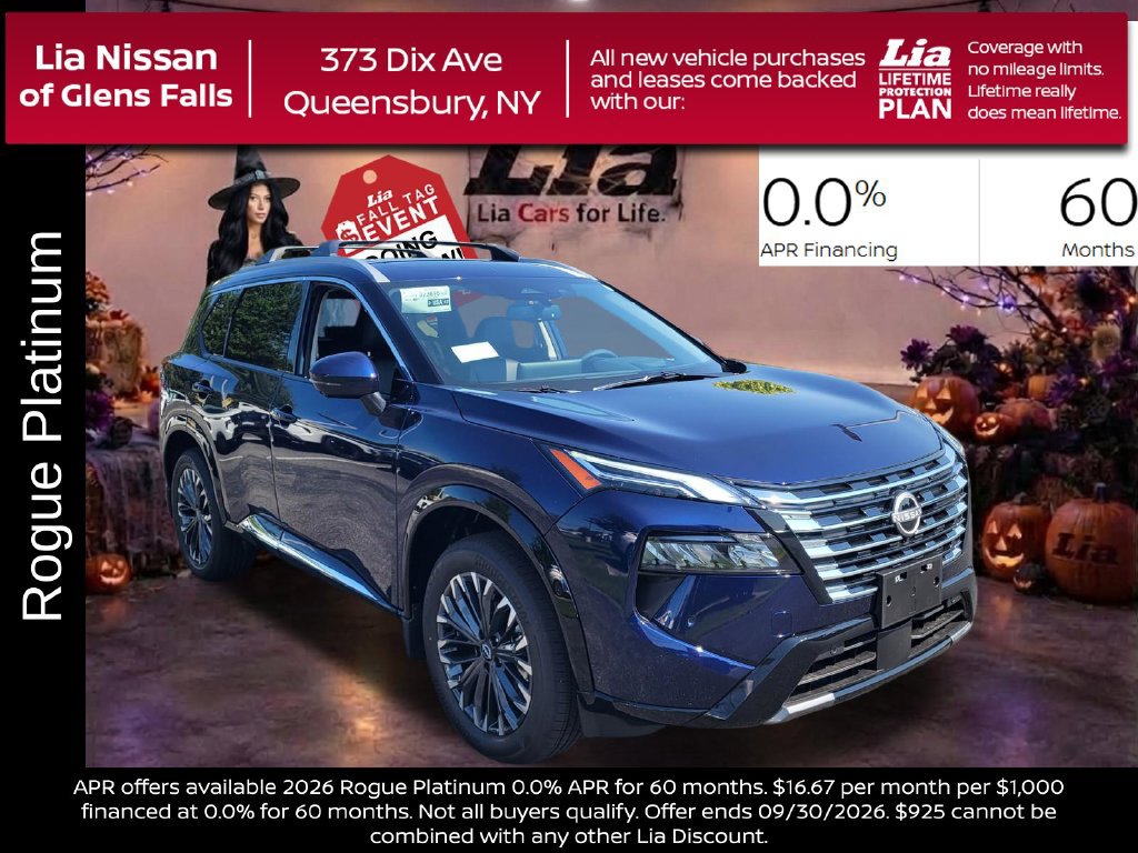 New 2026 Nissan Rogue Platinum w/ Platinum Premium Package AWD/4WD 360° Tour