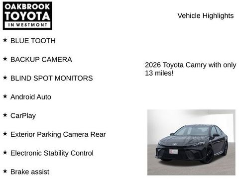 Certified 2026 Toyota Camry SE image 7
