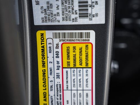 New 2026 Ford Bronco Sport Big Bend w/ Convenience Package AWD/4WD image 80