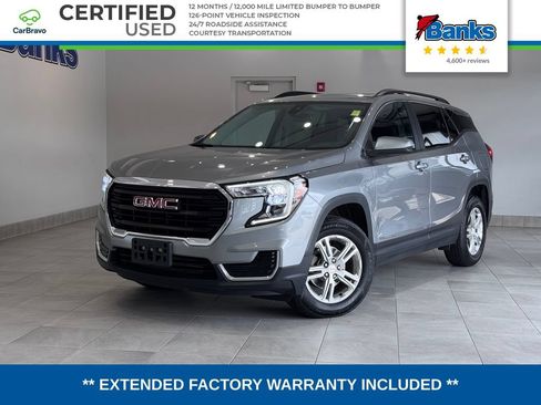 Certified 2023 GMC Terrain SLE w/ Driver Convenience Package AWD/4WD image 1