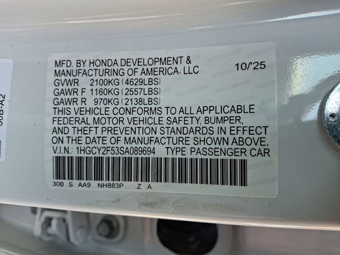 New 2025 Honda Accord Sport image 10