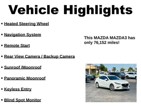 Used 2017 MAZDA MAZDA3 Grand Touring FWD image 39
