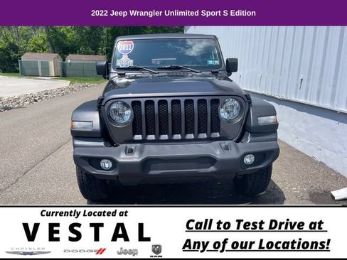 Used 2022 Jeep Wrangler Unlimited Sport AWD/4WD image 4