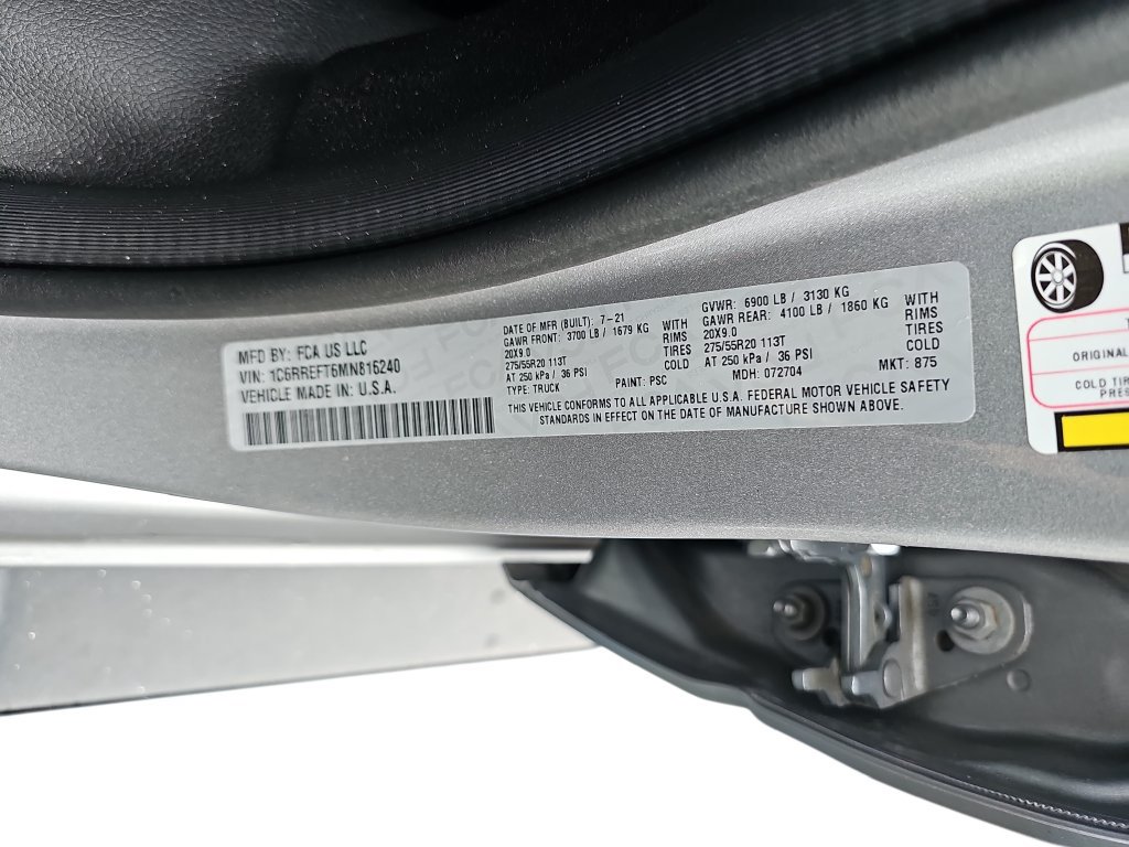 Used 2021 RAM 1500 Big Horn RWD image 32