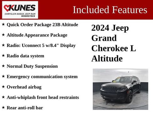 Used 2024 Jeep Grand Cherokee L Laredo image 3