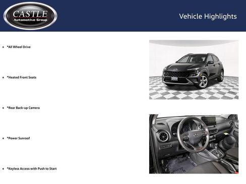 Used 2023 Hyundai Kona SEL w/ Convenience Package AWD/4WD image 4