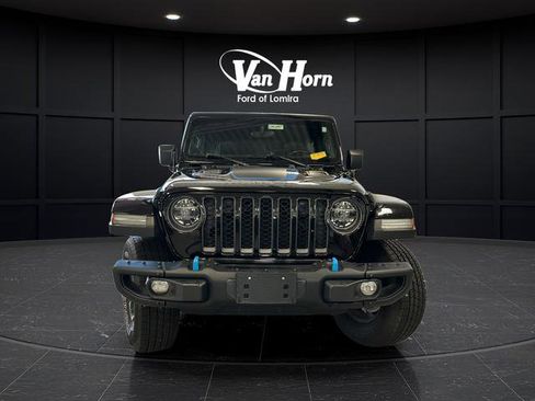 Used 2021 Jeep Wrangler Unlimited Rubicon 4xe w/ Steel Bumper Group AWD/4WD image 2