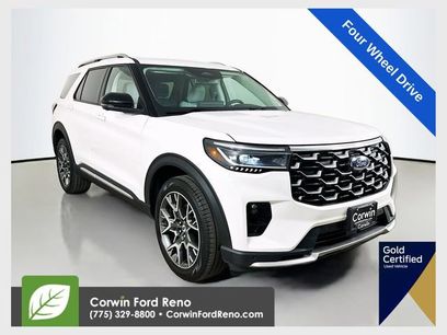 Certified 2025 Ford Explorer Platinum w/ Ultimate Package