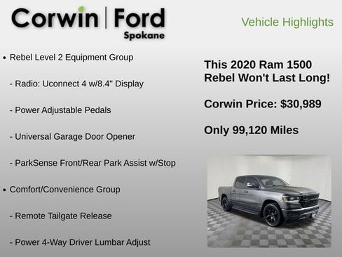 Used 2020 RAM 1500 Sport w/ Alpine Leather & Sound Group image 18