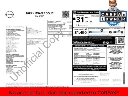 Certified 2023 Nissan Rogue SV image 3