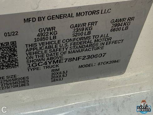 Used 2022 Chevrolet Silverado 2500 Custom AWD/4WD image 20