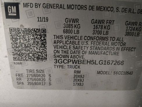 Used 2020 Chevrolet Silverado 1500 Custom w/ Custom Value Package image 33