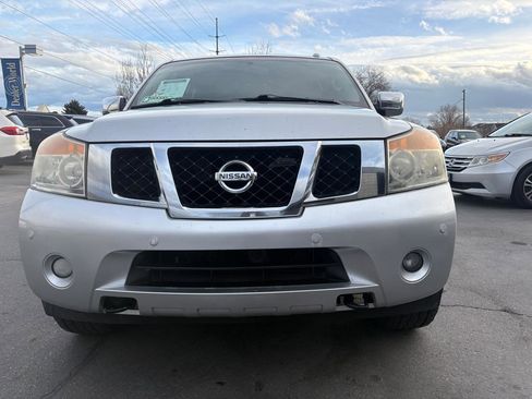 Used 2014 Nissan Armada Platinum w/ 2nd Row Captain Seat Package image 2