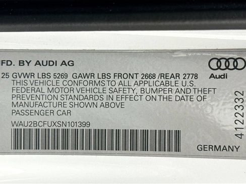 Certified 2025 Audi A5 2.0T Premium Plus w/ Premium Plus AWD/4WD image 34