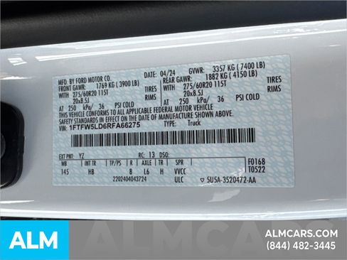 Used 2024 Ford F150 Lariat w/ Equipment Group 502A High image 35