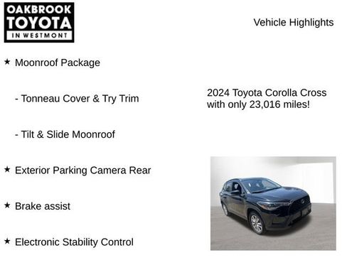 Certified 2024 Toyota Corolla Cross LE w/ Moonroof Package AWD/4WD image 8