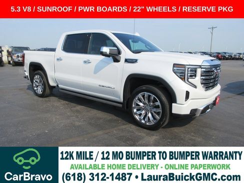 Certified 2025 GMC Sierra 1500 Denali w/ Denali Reserve Package AWD/4WD image 1