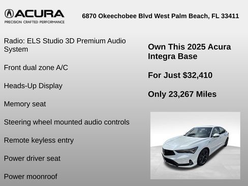 Used 2025 Acura Integra A-Spec FWD image 6