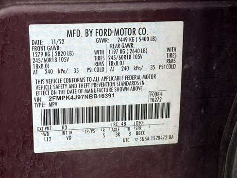Used 2022 Ford Edge SEL w/ Convenience Package AWD/4WD image 33