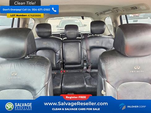 Used 2014 INFINITI QX80 4WD w/ Theater Package image 13