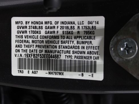 Used 2014 Honda Civic LX image 40